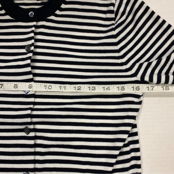 J. Crew Stripped Cardigan Sweater - Picture 6 of 8